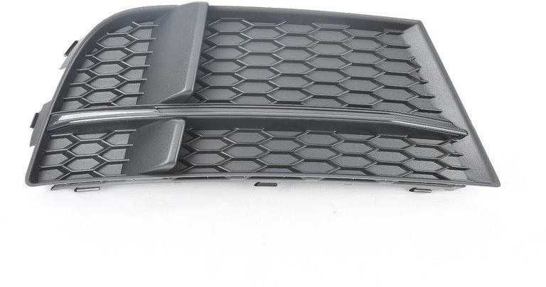 VAG AUDI A3 2013-2018 Priekinio bamperio rūko žibintų dangtelis Dešinysis grotelės O/S originalus 8V3807682NESM