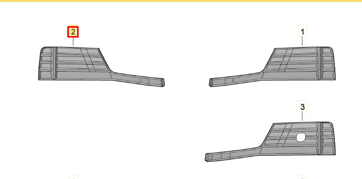 VAG AUDI A3 8PA oro kreipiančiosios grotelės Satin Juodas originalios 8V3807682M9B9