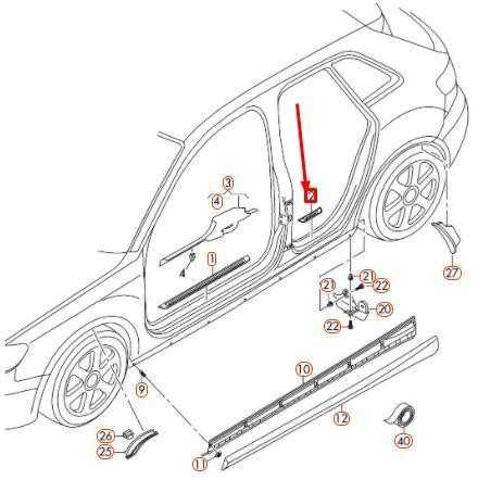 VAG AUDI A3 8V Galinės dešinės slenksčio apdailos juostelė originali 8V4853558A9B9