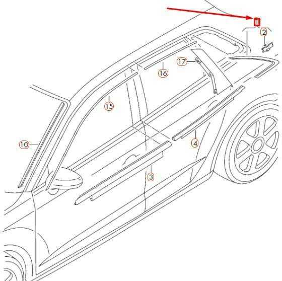 VAG AUDI A3 8V galinio kairės pusės ketvirčio lango apdaila 8V5853345CT94 originali