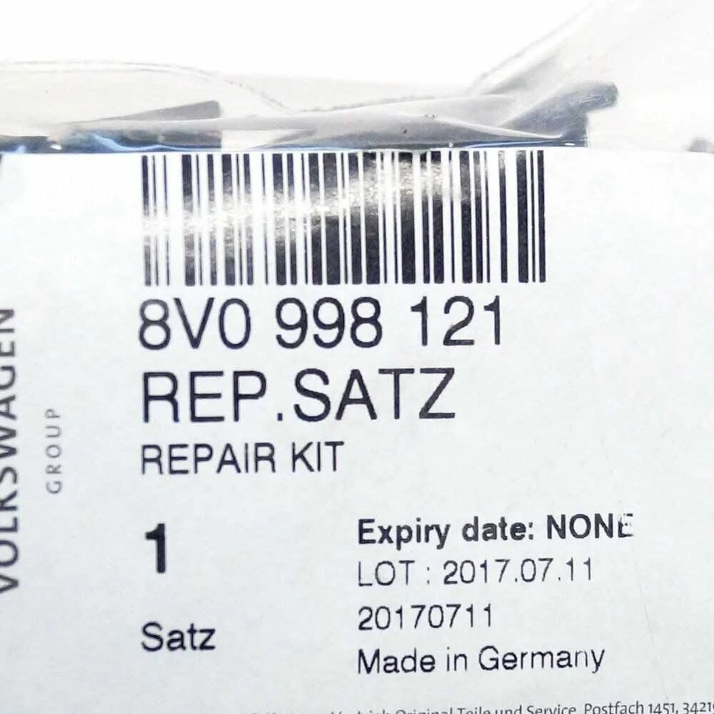 VAG AUDI A3 8V priekinių priekinių žibintų remonto komplektas originalus 8V0998121
