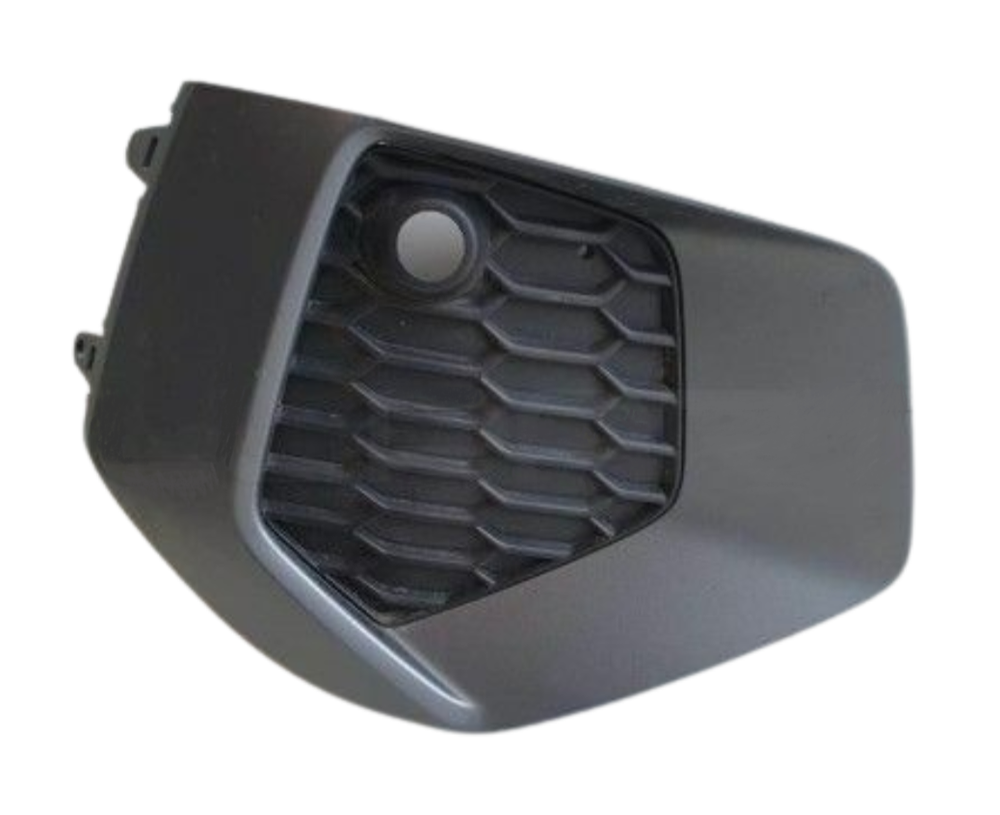VAG AUDI A3 8Y Priekinis bamperis apatinė dešinė Satin Juodas grotelės 8Y0807682A9B9 Originalus