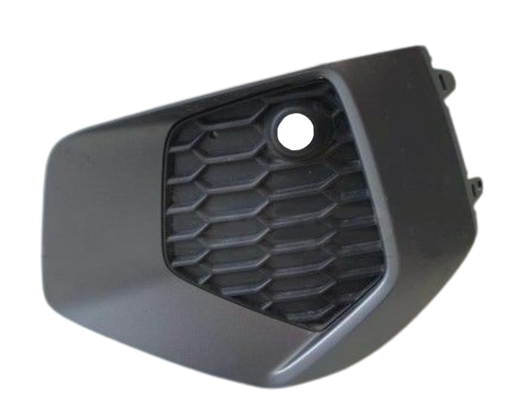 VAG AUDI A3 8Y Priekinis bamperis apatinis kairysis Satin Juodas grotelės originalus 8Y0807681A
