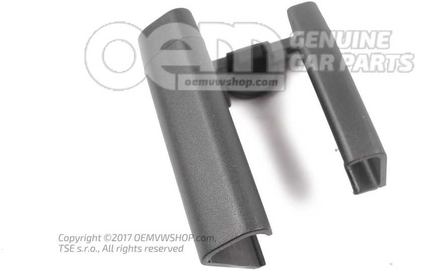 VAG Audi A3 A4 A5 Galinio Dešinio Sėdymo Vieta Rail Cover Originalus 8V0881347B01C