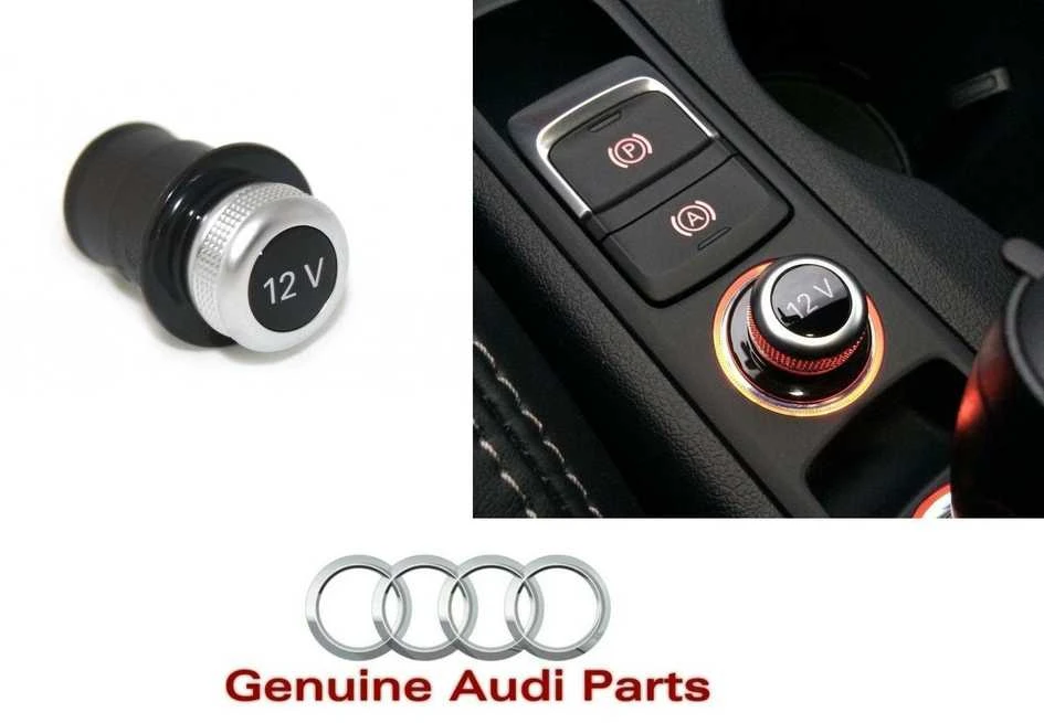 VAG Audi A3 A6 A6 A8 Q3 12V įtampos lizdas Cigaretės žiebtuvėlio manekeno dangtelis originalus 4H0919311