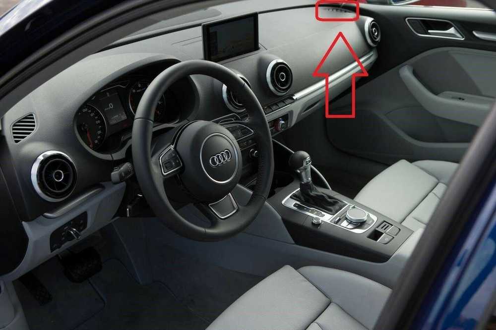 VAG AUDI A3 Cabriolet S3 Sportback Lim. Quattro. Originali oro ventiliacijos sistema 8V18197946PS