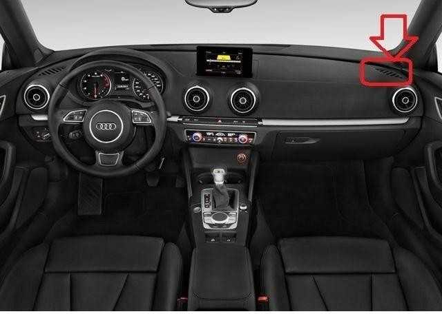 VAG AUDI A3 Cabriolet S3 Sportback Lim. Quattro. Originali oro ventiliacijos sistema 8V18197946PS