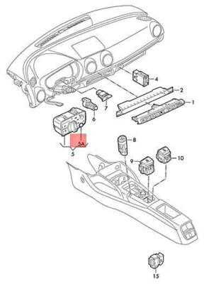 VAG AUDI A3 Cabriolet S3 Sportback Lim. quattro dangtelio dangtelis originalus 8V0941158A