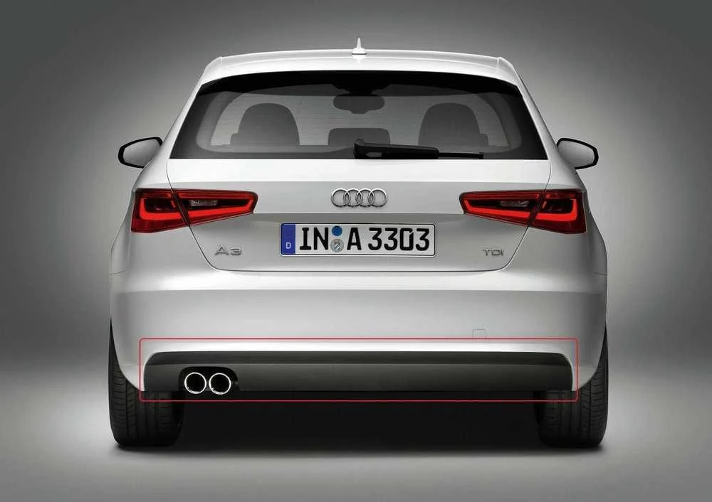 VAG Spoileris Audi A3 A4 A5 A6 Q3 Q5 Q7 Originalus 8V3807521B