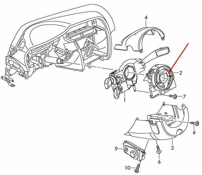 VAG Audi A3 Quattro VW Jetta Rabbit saugos laikrodžio spyruoklė OE tiekėjas 1K0959653D