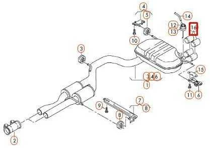 VAG Audi A3 RS3 8P galinio išmetimo vamzdžio apdaila juoda originali 8X0253825A