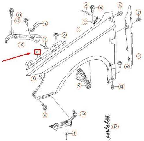 VAG AUDI A3 RS3 priekinio sparno tvirtinimo kronšteinas kairysis juodas originalus 8V0821467E