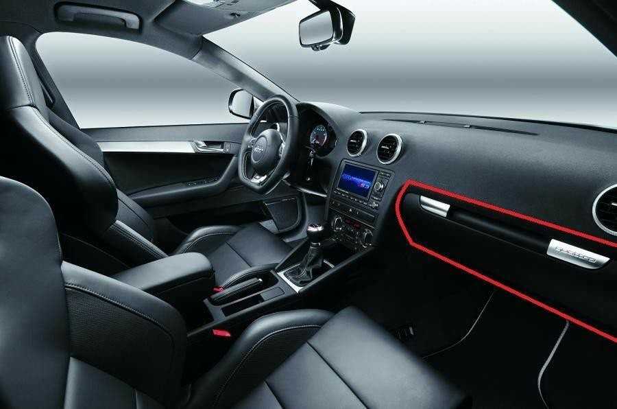 VAG Audi A3 S3 8P Pirštinės skyrius dangtis A Chromo apdaila 8P1857124A6PS LHD NAUJAS ORIGINALUS