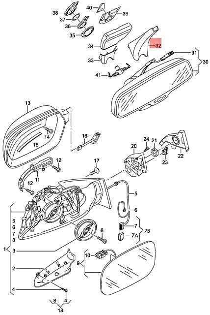 VAG AUDI A3 S3 Sportback Lim. Quattro. Kabelio kreipiančioji apdaila 8T0857593ABEP5 Originali