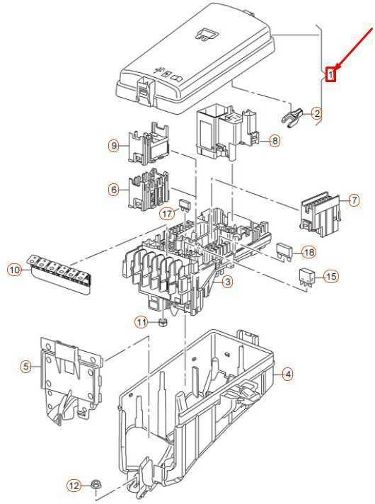 VAG AUDI A3 saugiklių dėžutės dangtelis originalus 5Q0937132C