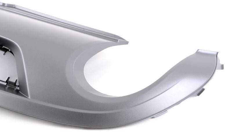 VAG AUDI A4 8K 09-12 galinis S Line bamperis, platininis difuzorius, originalus 8K0807521D1RR
