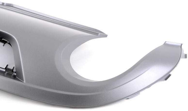 VAG AUDI A4 8K 09-12 galinis S Line bamperis, platininis difuzorius, originalus 8K0807521D1RR