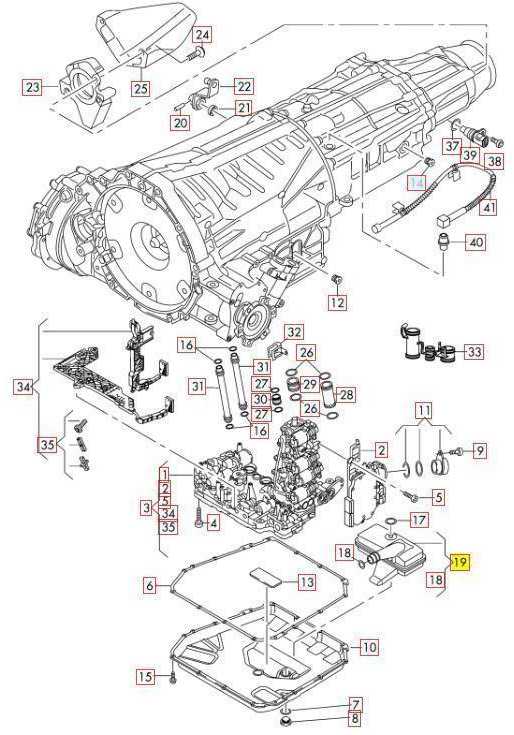 VAG AUDI A4 8K B8 DSG automatinės pavarų dėžės filtras originalus 0B5325429E