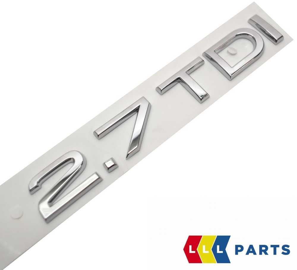 VAG AUDI A4 A5 A5 A6 2.7TDI 05-12 bagažinės emblema chromuota originali 4F0853743C 2ZZ