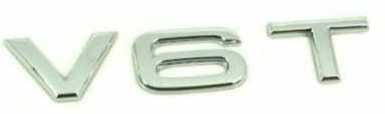 VAG AUDI A4 A5 A5 A6 A6 A7 Q5 Q7 priekinio sparno chromuotas ženkliukas su emblema V6T originalus 8K0853601