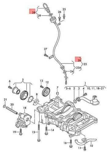 VAG AUDI A4 A5 A5 A6 A6 Q5 2008-2016 DIESEL 2.0 TDI variklio alyvos fiksavimo kaištis originalus 03L115418A