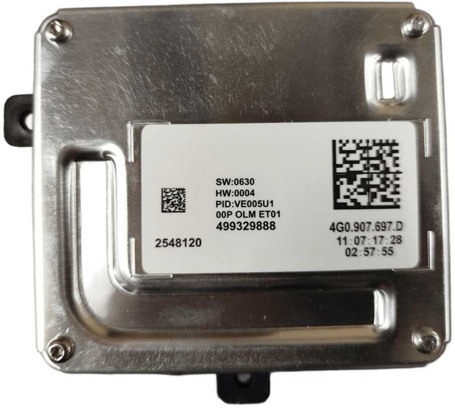 VAG Audi A4 A5 A5 A6 A8 TT Octavia maitinimo modulis dieniniams žibintams 4G0907697D originalus