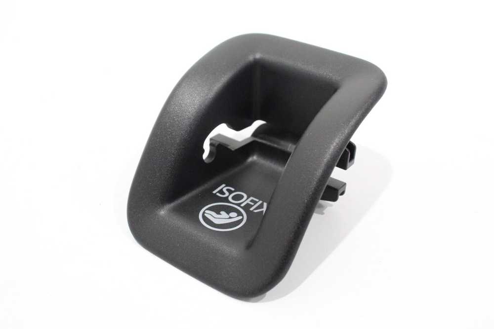 VAG Audi A4 A5 A5 Galinės sėdynės juoda ISOFIX kreipiančioji apdaila 8T0887233B4PK originali