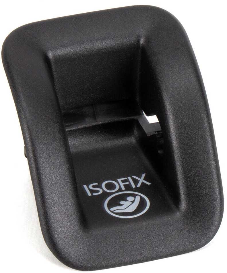 VAG Audi A4 A5 A5 Galinės sėdynės juoda ISOFIX kreipiančioji apdaila 8T0887233B4PK originali