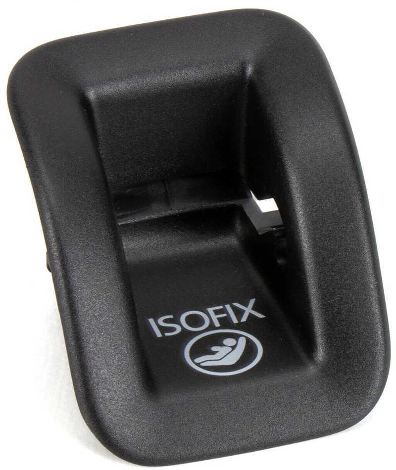VAG Audi A4 A5 A5 Galinės sėdynės juoda ISOFIX kreipiančioji apdaila 8T0887233B4PK originali
