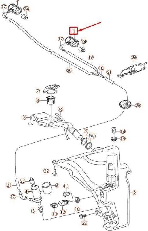 VAG Audi A4 A5 ploviklio purkštukas 3 kartus priekinis dešinysis originalus 8T0955988C