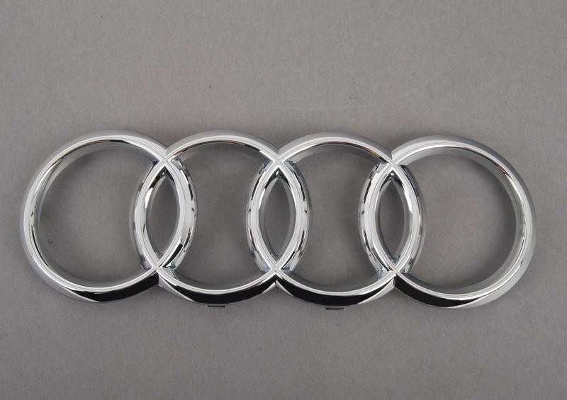 VAG Priekinių Grotelių Žiedų Emblema Audi A6 A7 A8 Q3 Q5 Q7 Originalus 4H0853605B2ZZ