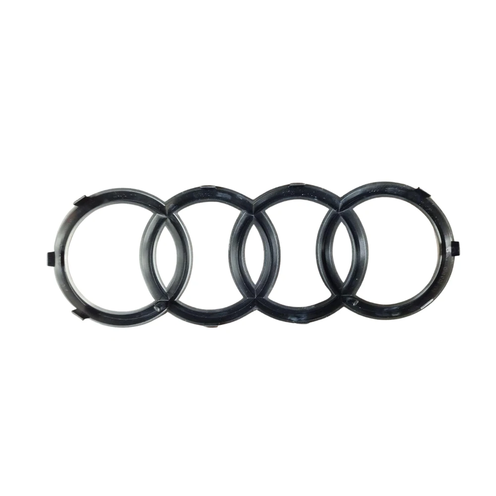 VAG Audi A4 A6 A6 A7 Q3 Q5 Q7 Emblema Žiedai Logotipas Ženklas Grotelės Juoda 4H0853605BT94 Originali