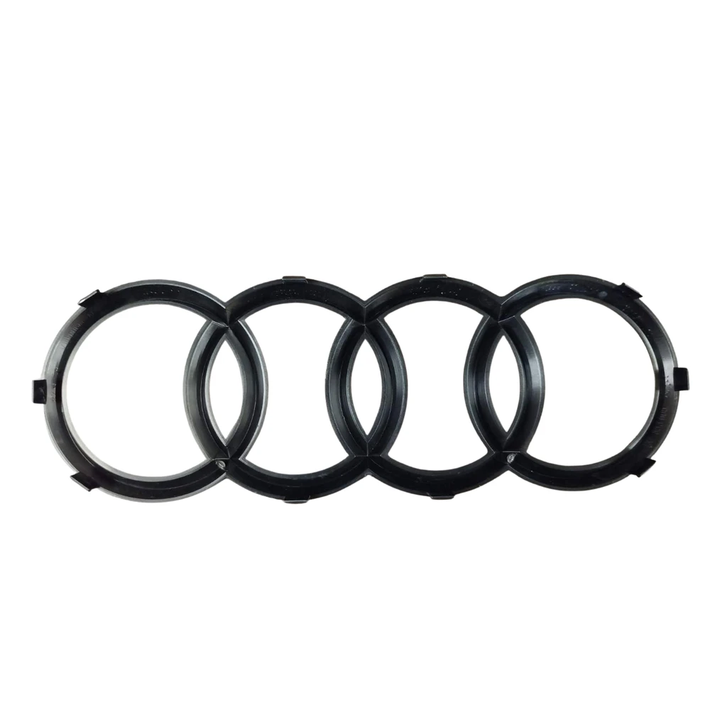 VAG Audi A4 A6 A6 A7 Q3 Q5 Q7 Emblema Žiedai Logotipas Ženklas Grotelės Juoda 4H0853605BT94 Originali