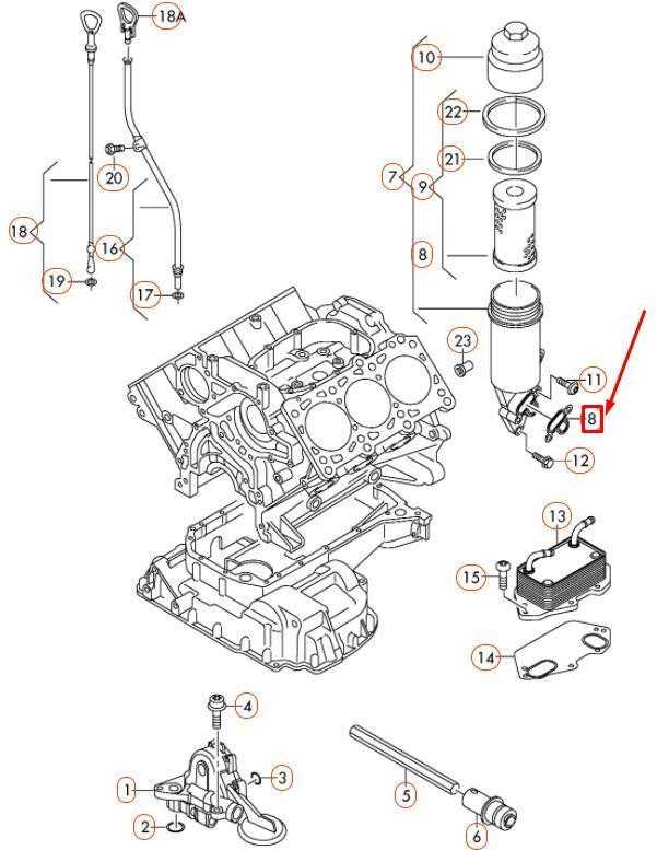 VAG Audi A4 A6 A6 Q5 S4 VW Touareg Variklio alyvos filtro flanšo tarpiklis Reinz originalus 06E115446