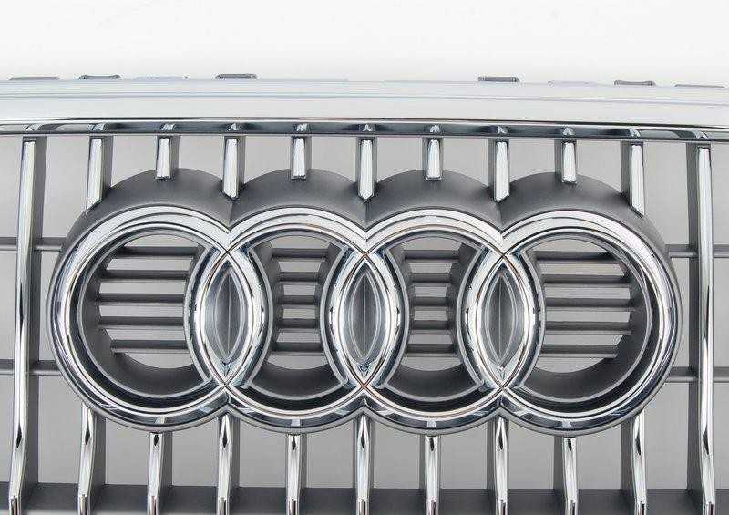Vag Audi A4 Allroad 10 16 Radiator Grille Platininis Pilkas Originalus 8K0853651S1RR