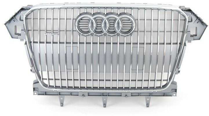 Vag Audi A4 Allroad 10 16 Radiator Grille Platininis Pilkas Originalus 8K0853651S1RR