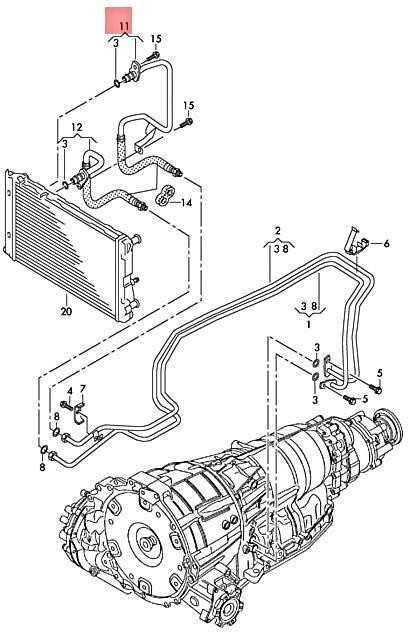 VAG AUDI A4 allroad quattro Avant S4 alyvos slėgio linija originali 8K0317826AQ