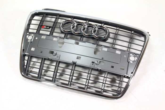 VAG AUDI A4 B7 priekinio bamperio radiatoriaus grotelės originalios 8E0853651K1RR