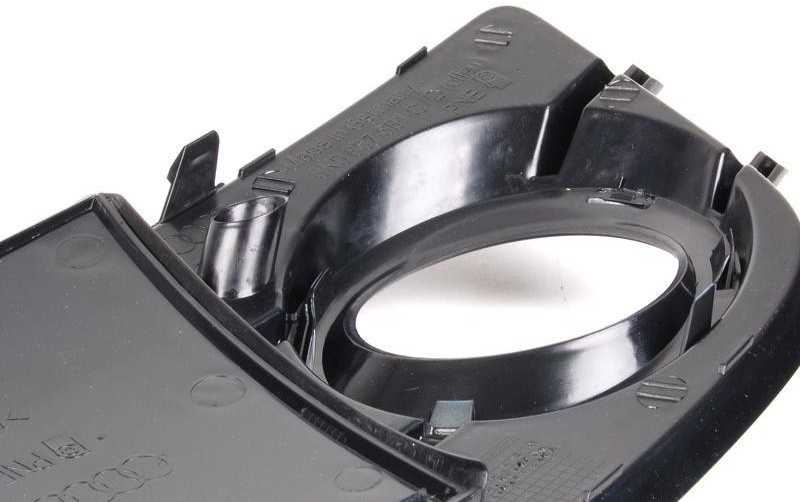 VAG Audi A4 B8 08-12 priekinis bamperis Satin Juodas rūko grotelės kairės pusės originalios 8K0807681CZDE