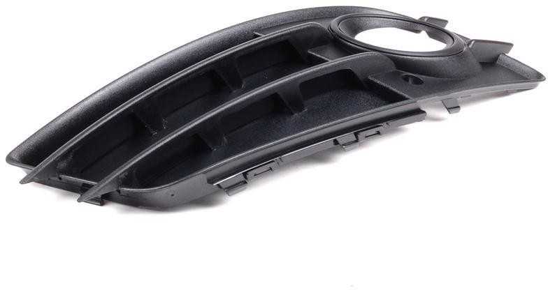 VAG Audi A4 B8 08-12 priekinis bamperis Satin Juodas rūko grotelės kairės pusės originalios 8K0807681CZDE