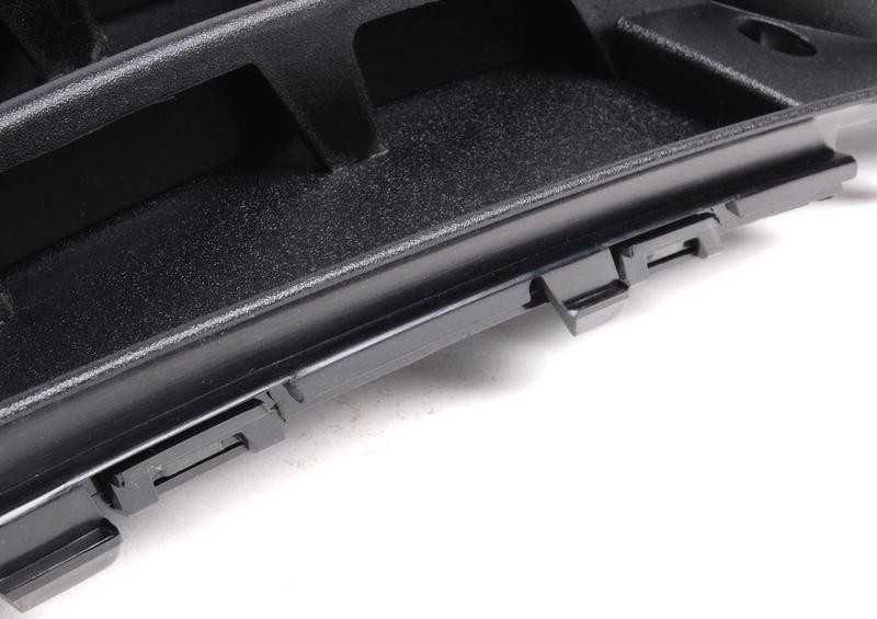 VAG Audi A4 B8 08-12 priekinis bamperis Satin Juodas rūko grotelės kairės pusės originalios 8K0807681CZDE