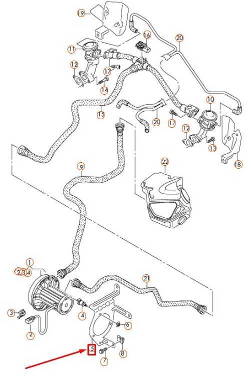 VAG AUDI A4 B8 antrinio oro siurblio laikiklis originalus 8T0906617C