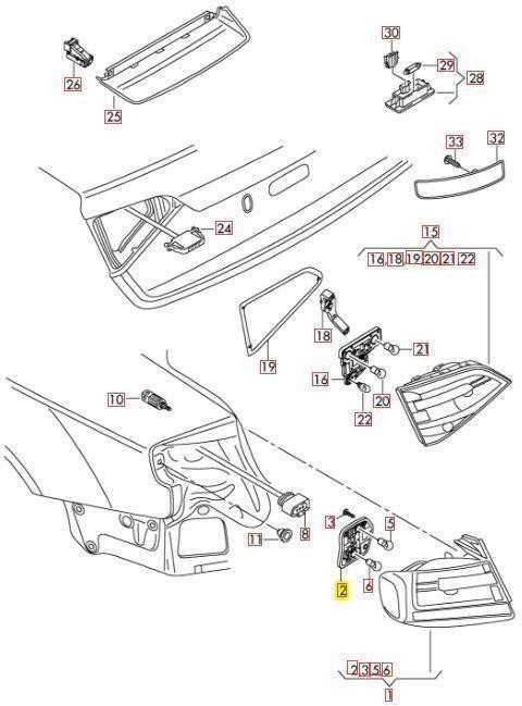 VAG Audi A4 B8 Avant OS dešinysis išorinis galinio sparno galinio žibinto lemputės laikiklis originalus 8K9945258
