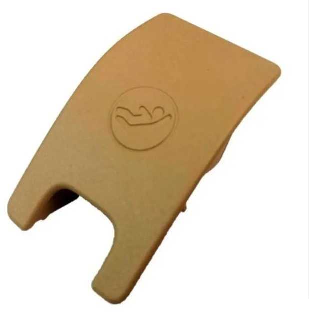 VAG Audi A4 B8 ISOFIX lizdo apdailos dangtelis Satin rusvai gelsvas Genuine 8T0887187DS5