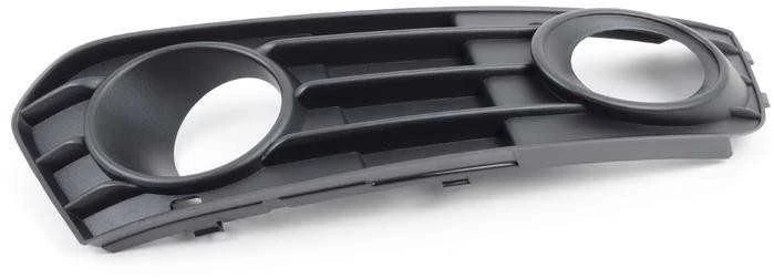 VAG Audi A4 B8 priekinis bamperis rūko žibintų grotelės dešinėje pusėje, juodos spalvos, originalios 8K0807682B01C