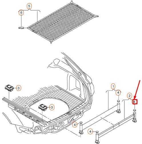 VAG AUDI A4 B8 teleskopinis apsauginis bagažinės dangtis originalus 4F98603794PK