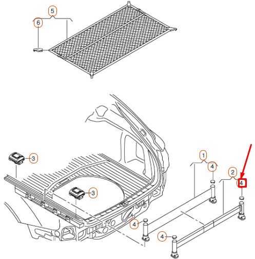 VAG AUDI A4 B8 teleskopinis apsauginis bagažinės dangtis originalus 4F98603794PK