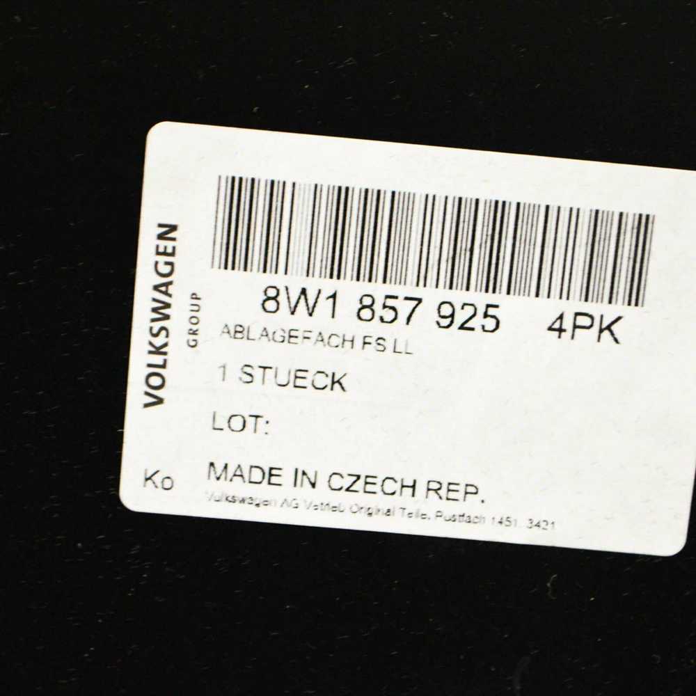 VAG AUDI A4 B9 Prietaisų skydelio saugojimo skyrius Kairėje LHD 8W18579254PK NAUJAS