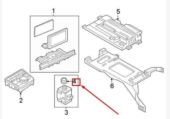 VAG AUDI A4 B9 radijo valdymo rankenėlė originali 8W0919070