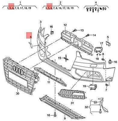 VAG AUDI A4 S-LINE S4 priekinio bamperio gruntuotas vilkimo akies dangtelis originalus 8K0807241EGRU